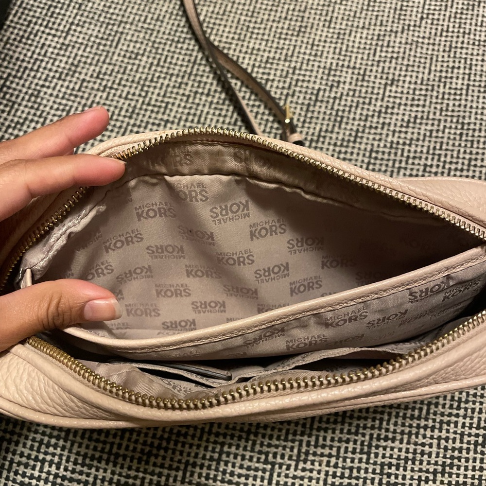 Michael Kors Blush Fulton Crossbody Bag - Picture 6 of 7